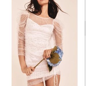 For Love and Lemons Pearl Slip Dress